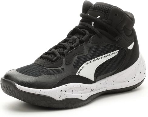 PUMA Unisex-Child Playmaker Pro Mid Splatter Sneaker in Saudi Arabia