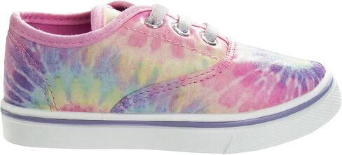 حذاء رياضي بناتي من بيفرلي هيلز سهل الارتداء مصنوع من القماش وصبغ التعادل in Kuwait