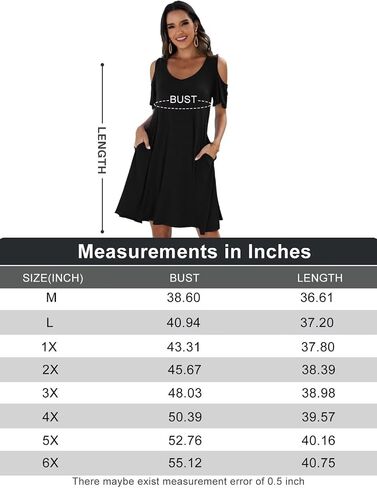 JollieLovin Womens Plus Size Short Sleeve Cold Shoulder V Neck T-Shirt Dress with Pockets in Saudi Arabia