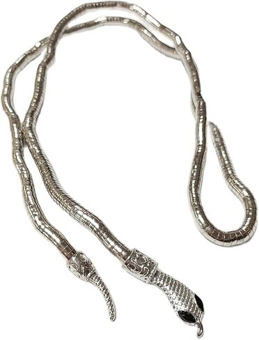 Punk Glexible Snake Adjustable Bracelet Flexible Bendable Snake Snake Choker Bracelet Necklace for Women Men Hollween Party Gifts Jewelry in Saudi Arabia
