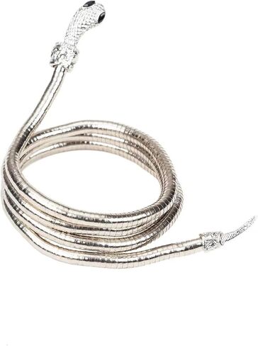 Punk Glexible Snake Adjustable Bracelet Flexible Bendable Snake Snake Choker Bracelet Necklace for Women Men Hollween Party Gifts Jewelry in Saudi Arabia