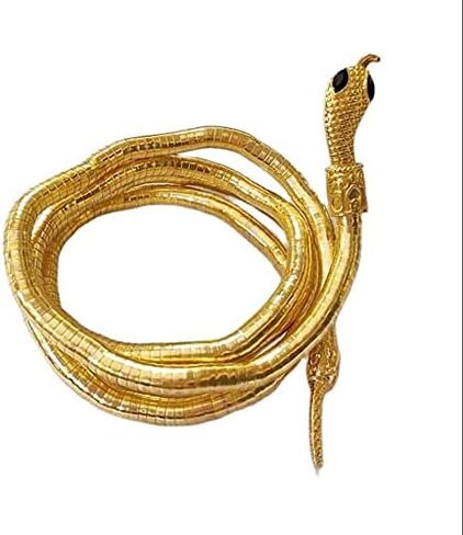 Punk Glexible Snake Adjustable Bracelet Flexible Bendable Snake Snake Choker Bracelet Necklace for Women Men Hollween Party Gifts Jewelry in Saudi Arabia