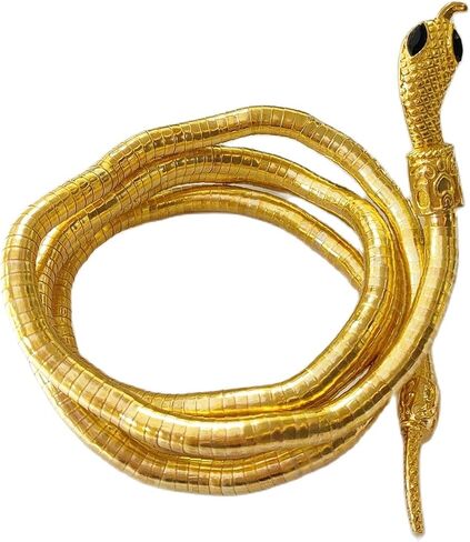 Punk Glexible Snake Adjustable Bracelet Flexible Bendable Snake Snake Choker Bracelet Necklace for Women Men Hollween Party Gifts Jewelry in Saudi Arabia