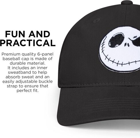 Disney Adult Baseball Cap, The Nightmare Before Christmas Adjustable Dad Hat in Saudi Arabia