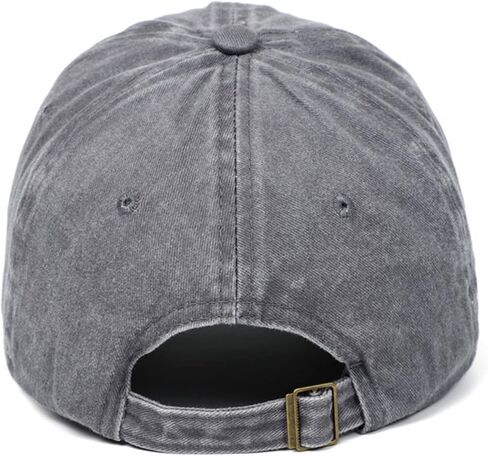 CAUZAMARE Men and Women's Brand Retro Washed Cap,T-Logo Embroidered Outdoor Baseball Cap Hat in Saudi Arabia