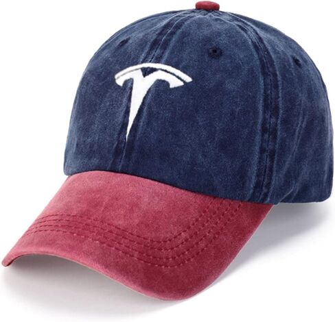 CAUZAMARE Men and Women's Brand Retro Washed Cap,T-Logo Embroidered Outdoor Baseball Cap Hat in Saudi Arabia