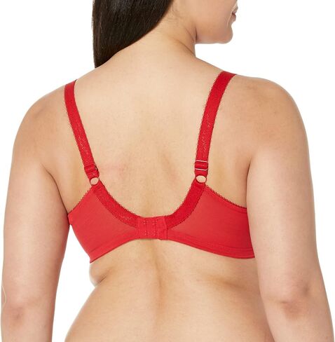 Elomi Morgan Women's Plus Size Bras, Haute Red, 46DD in Saudi Arabia