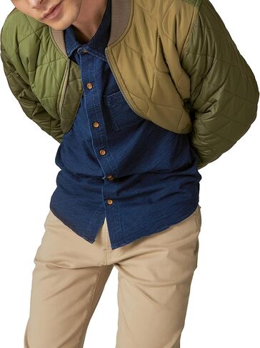 Lucky Brand Men's Indigo Knit Button Down Shirt in Saudi Arabia