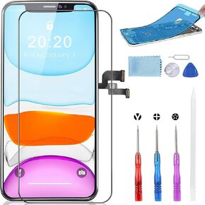 for iPhone Xs Screen Replacement Kit 5.8 Inch for iPhone Xs LCD Screen Replacement -Screen for iPhone Xs Digitizer, for iPhone Xs Display 3D Touch Digitizer with Full Assembly Repair Tools