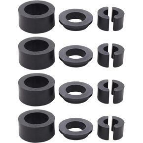 ApplianPar Front Driver and Passenger Side Seat Bushings for Jeep Wrangler 1998-2006