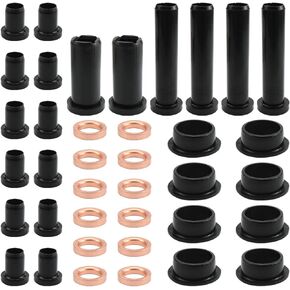 TIKSCIENCE Rear Suspension Bushings Kit, Fit for Polaris Sportsman 400 500 700, Including Spacers A-Arm Short and Long Bushings,Lower Control Bushings Stabilizer Tubes - 38Pcs