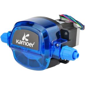 High precision stepper motor peristaltic pump 24V Kamoer KHL high flow DIY self-priming liquid dosing pump adjustable flow with silicone tube 7.9mm ID ×12.7mm OD 0-1800ml/min
