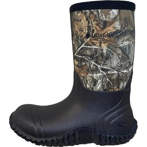 FROGG TOGGS Unisex-Child Cubby Kids 100% Waterproof Rubber Boot with Neoprene Upper