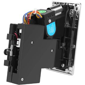 HURRISE Coin Operated Timer Controller Board, Convenient Durable Coin Acceptor Arcade Game Parts Coin Selector for Arcade Game Mechanism Vending Machine