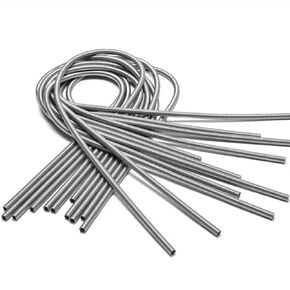 Sheath Spring Stainless Steel Tension Spring Extension Spring Out Dia 8mm 5 Pieces 3.28Ft (0.5X8mm, 5)