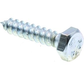 Prime-Line 9054907 Hex Lag Screws, 1/4 In. X 1-1/4 In., A307 Grade A Zinc Plated Steel (100 Pack)