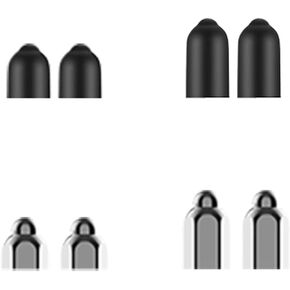 NVK 2 Pcs Long Contact Points and 4 Pcs Silicone Caps