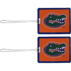 Siskiyou Sports NCAA Florida Gators Vinyl Luggage Tag, 2pk One Size, Team Colors