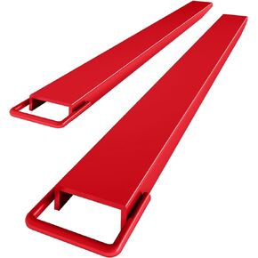 Pallet Forklift Extensions, 60" Fork Extensions 4.5" Width, Heavy Duty Fork Extensions for Forklifts, 1 Pair Forklift Extensions for Forklift Truck,Yellow