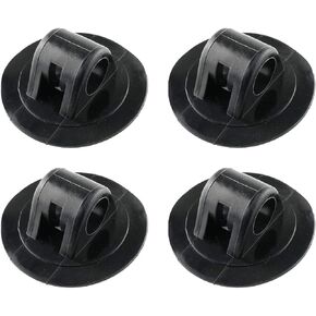 4pcs 75mm Rubber Boat Motor Fixing Bracket Buckle Inflatable Boat Kayak Motor Fixed Bracket Buckle Propeller Motor Mount Seat Outboard Engine Buckle