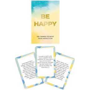 Gift Republic Be Happy - 100 Cards to Help You Find Your Way Back to Happiness
