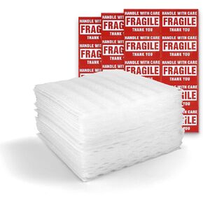 أوراق تغليف إسفنجية من باسيفيك ميلر، 30.48 × 30.48 سم، 50 عبوة من صفائح الإسفنج من مستلزمات التعبئة لنقل التخزين المحمول in Kuwait