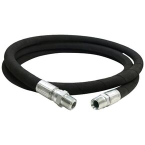 Apache 98398640 1/2" x 144" 2-Wire Hydraulic Hose Male x Male Swivel Assembly