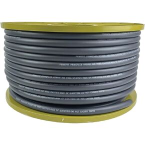 Primefit HYP382502-G-B - 3/8-in. Premium Hybrid Air Hose - 250 Ft Bulk Reel - 300PSI - Grey