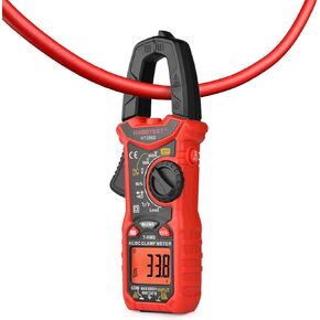 HT206D مقياس المشبك الرقمي من HABOTEST T-RMS 6000 عدد، جهاز قياس الجهد الكهربائي المتعدد المدى التلقائي، يقيس مقاومة سعة درجة حرارة الجهد الحالي (تيار تيار متردد/تيار مستمر) in Kuwait