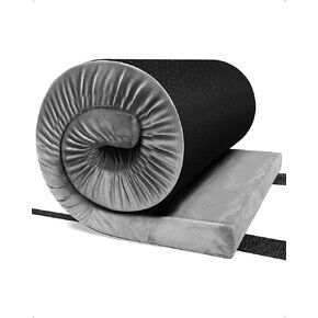 Ferlizer Memory Foam Camping Mattress Pad, 3" Portable Roll Up Sleeping Pad with Waterproof Cover & Travel Bag, CertiPUR-US