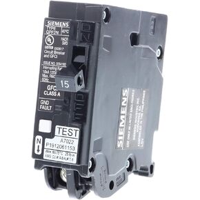 15 Amp 1-Pole GFCI Plug-On Neutral Circuit Breaker