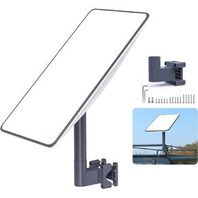 XLTTYWL Starlink RV Mount Ladder Mount, Starlink Mounting Kit, Aluminum Alloy Starlink Mount Accessories with Installation Range 0.8-1.97" Pipe Adapter for Starlink Internet Kit Satellite