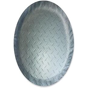 ADCO 9757 Silver Diamond Plated Steel Vinyl Spare Tire Cover J, (Fits 27" Diameter Wheel)
