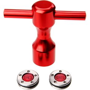 MUXSAM 2Pcs Golf Custom Weights Wrench Tool Kit, Golf Weight Screw 5-Prong Wrench, Compatible with Titleist Scotty Cameron California Newport Putter(20g)