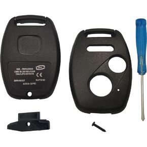 Replacement for 3+1 Buttons Keyless Entry Remote Honda Key Fob Case Fit for Honda 2008-2012 Accord 2006-2013 Civic EX 2009-2015 Pilot Fit for Honda 2008-2012 Accord 2006-2013 Civic EX 2009-2015 Pilot