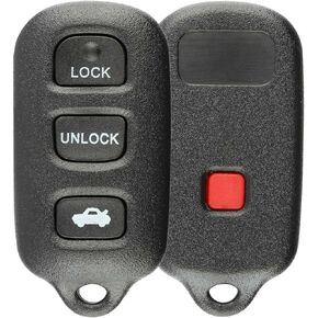 KeylessOption Just the Case Keyless Entry Remote Key Fob Shell