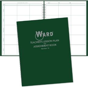 6 Period Teacher Lesson Plan/Assignment Book (44 Weeks)