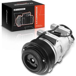 A-Premium A/C Compressor with Clutch Compatible with Dodge Ram 2500 3500 2006-2009, Ram 4000 2006-2010, Ram 4500 5500 2008-2010, 5.9L 6.7L