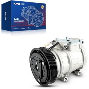 KAX Air Conditioner AC Compressor with Clutch, 78334 replacement for Lexus ES300 1994-1998, Toyota Avalon 1995-1999, Camry 1994-2001, Solara 1999-2003