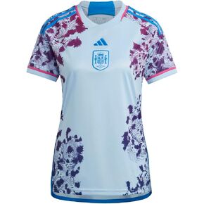 قميص أديداس أسبانيا النسائي خارج أرضه كأس العالم 2023 (الولايات المتحدة، ألفا، متوسط، عادي، عادي) in Kuwait
