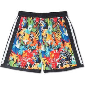ChalkTalkSPORTS Basketball Performance Shorts | Graffiti Basketball Shorts | Youth Large