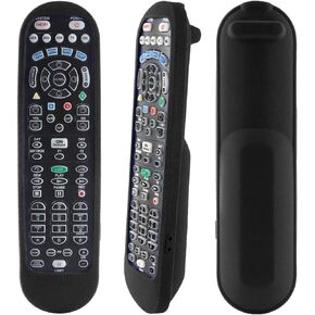 جراب CHUNGHOP الواقي من السيليكون متوافق مع جهاز التحكم عن بعد Spectrum TV UR5U-8790L UR5U-8780L، مضاد للانزلاق، مقاوم للصدمات، صديق للبشرة (يتوهج باللون الأزرق الداكن)