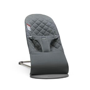 BabyBjörn Bouncer Bliss, Woven, Classic Quilt, Anthracite