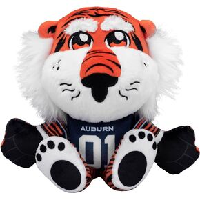 Bleacher Creatures Auburn Tigers Aubie The Tiger 8" Mascot Kuricha Sitting Plush - Soft Chibi Inspired Mascot