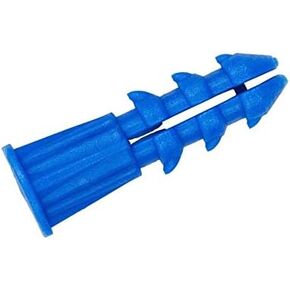 Premium Quality Ribbed Plastic Drywall Wall Anchors (#14-16 x 1-1/4")