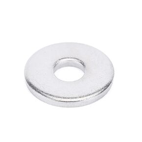 100pcs #8 x 7/16" OD 1.0mm Thickness Flat Washers,304 Stainless Steel / 18-8, Plain Finish