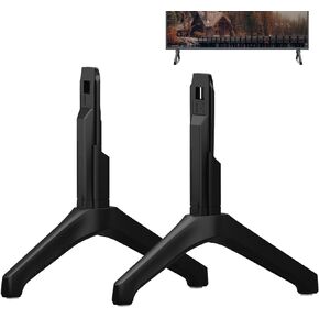 Base Stand for Samsung TV Legs, for UN55TU7000BXZA UN55TU700DFXZA UN55TU700DF QN55TU7000FXZA UN55TU700DFXZA LH55BETHLGFXGO LH55BETHLGFXZC LH55BETHLGFXZA BN96-50856C BN96-50859A, with Non-Slip Feet