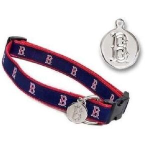 MLB Chicago Cubs Pink Dog Collar, Medium
