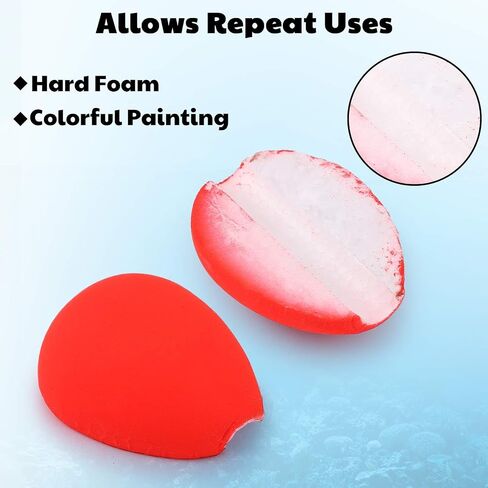 30 Pcs Trout Float Foam Teardrop Strike Fishing Bobbers Fishing Floats Fly Fishing Strike Indicators for Trout Offshore Saltwater Freshwater in Kuwait