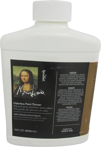 Speedball Art Products 160-016 Mona Lisa Odorless Paint Thinner-16 ounce in Saudi Arabia